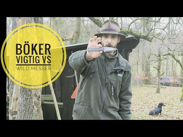 Böker Vigtig vs Wild #bushcraft #survival #woodcraft #knife #7vswild