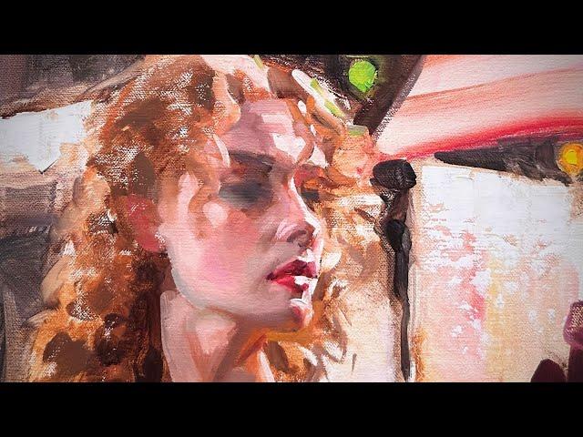 4 Steps for LOOSE PORTRAITS in Oils