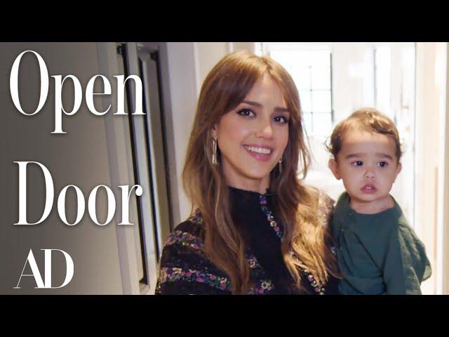 Inside Jessica Alba's Dream Family Home | Open Door | Architectural Digest