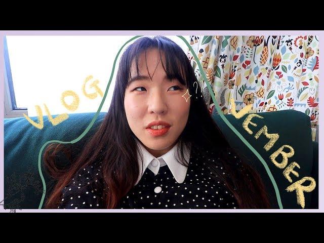 뭐라고?! 11월 한 달 내내 매일 브이로그를 한다고? / VLOGVEMBER 1