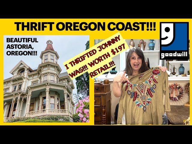 Explore Astoria Oregon's Vintage Thrift Scene - Shop Goodwill & Other Gems On The Coast!