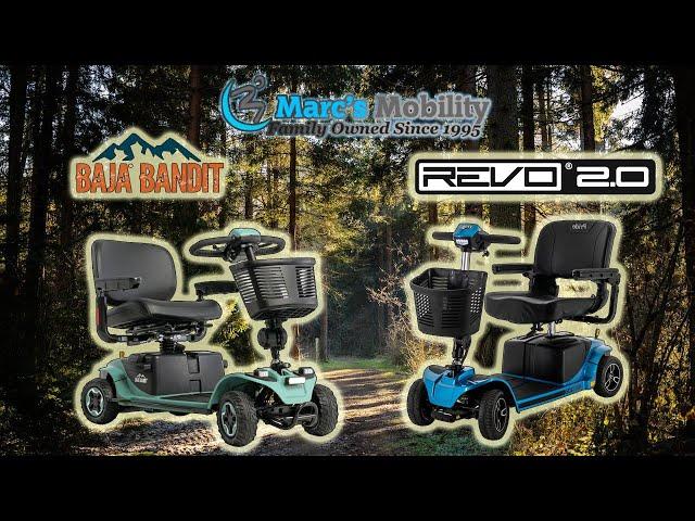 Comparing the Baja Bandit to the Pride Revo 2.0 Mobility Scooter