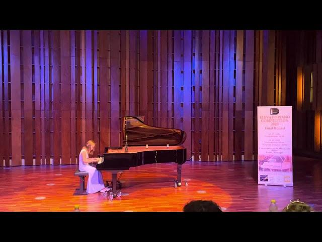 2023 AVIMC-Piano-Young Artist Group B-Third Prize Winner-Klara Gibisova