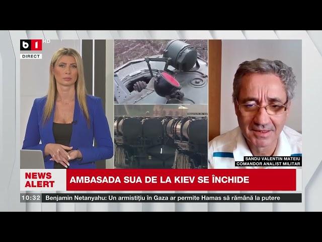 S. V. MATEIU, CMDR , DESPRE AMENINȚAREA NUCLEARĂ A RUSIEI ȘI UCRAINA_Știri B1TV_20 nov. 2024