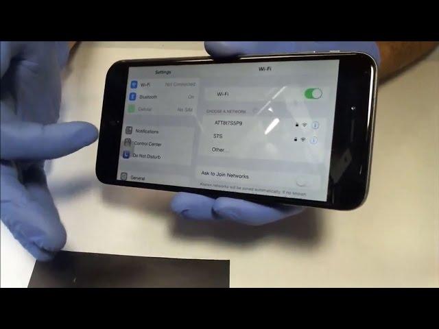 iPhone 6+ Botched Touch Disease Repair - WiFi works? OMG! (no repair in this video)