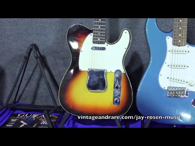 Jay Rosen Guitars / Orange County CA Guitar Show / VintageandRare.com