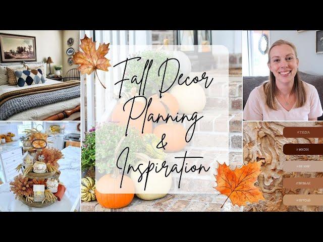  FALL DECOR PLANNING & INSPIRATION 2024 | FALL DECOR IDEAS