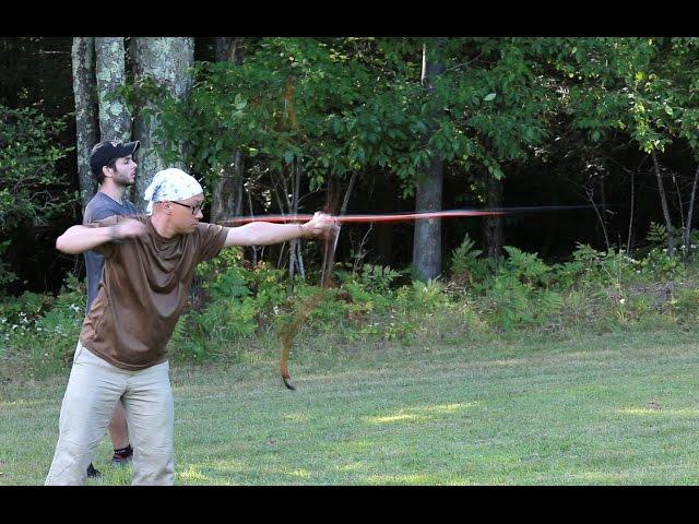 Gao Ying Chinese archery method with Kaiyuan bow 開元弓高穎 武經射學正宗