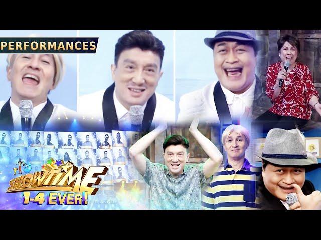 Team Vhong-Jugs-Teddy pays homage to legendary Pinoy comedians through Al | It's Showtime