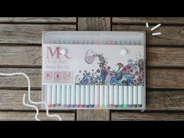 Single Brush Pens by MozArt Supplies 