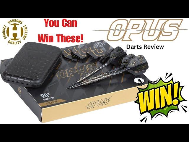 Harrows OPUS Darts Review YOU CAN WIN THESE DARTS