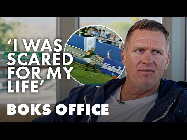 How Jean de Villiers saved a rugby players life | Boks Office