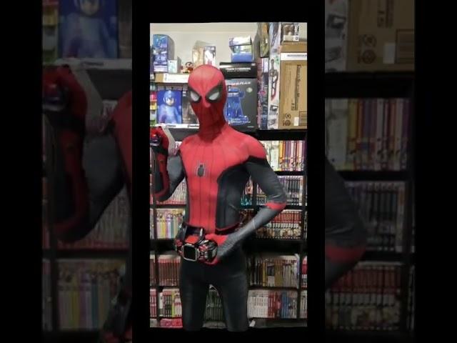 #Cosplay #SpiderMan #marvel #fun #Wilgus #urHeroWilgus #demonsdriver #KamenRider #kamenRiderRevice￼