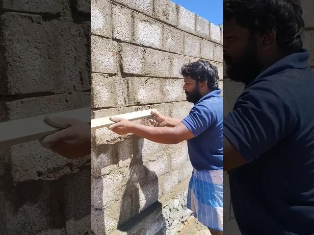 Solidblock line making  #shorts #shortsfeed #construction #solidblock #skills #satisfying