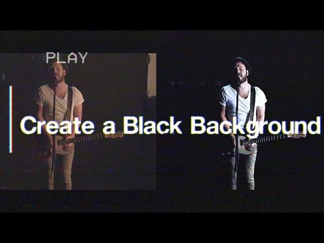 How To Create An Infinite Black Background - Filmmaking Tips