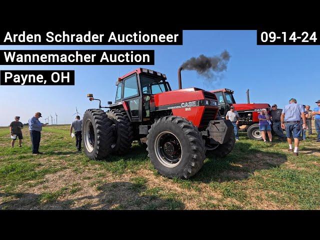 Results - Case IH & International Tractors - Case IH Combine - Wannemacher Auction 09-14-24