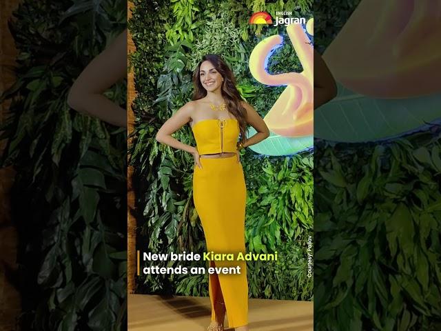 #Watch| New Bride Kiara Advani Attends An Event  |English News | Jagran English