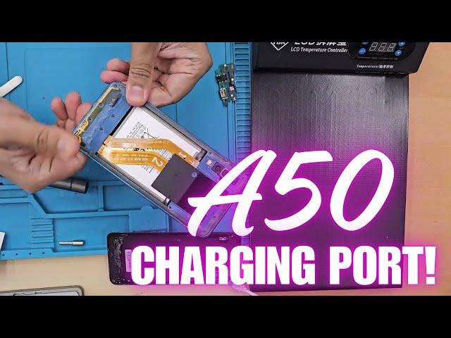 Samsung Galaxy A50 Charging Port Replacement  |  No Soldering Needed