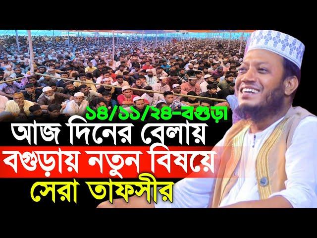 14/11/2024 Amir Hamza Waz | আজ দিনের বেলায় বগুড়ায় নতুন বিষয়ে সেরা তাফসীর | Amir Hamza New Waz 2024