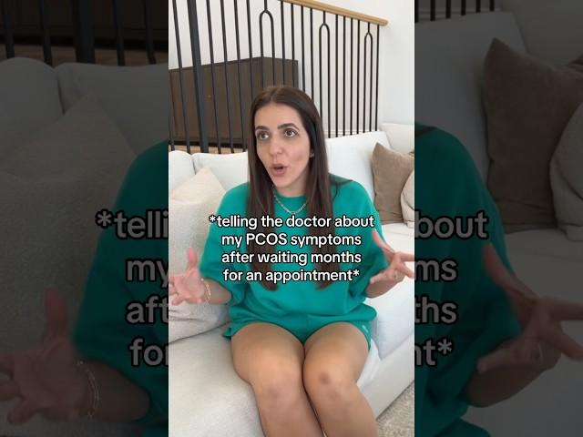 Have you experienced this with your doctor when explaining your PCOS symptoms? #pcos