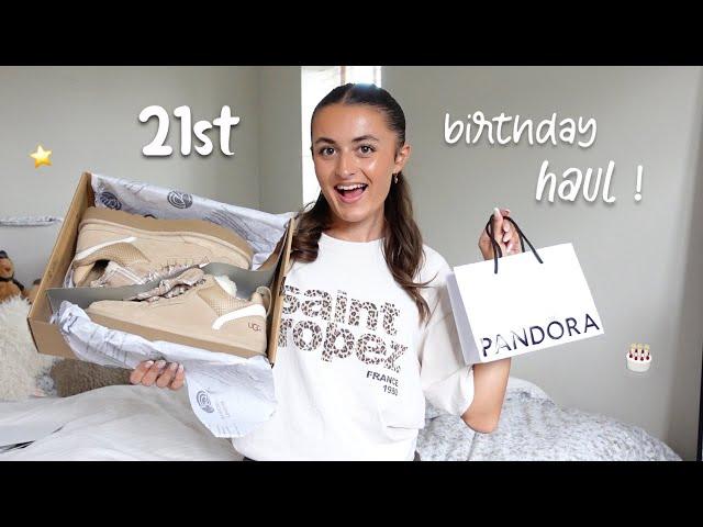 WHAT i GOT FOR MY 21st BIRTHDAY! || BIRTHDAY HAUL! ⭐️