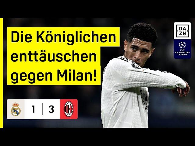 Königliche Blamage! Milan spielt Real her: Real Madrid - AC Milan | UEFA Champions League | DAZN