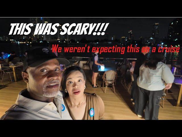 This was scary, I wasn't expecting this on a Thailand dinner cruise.