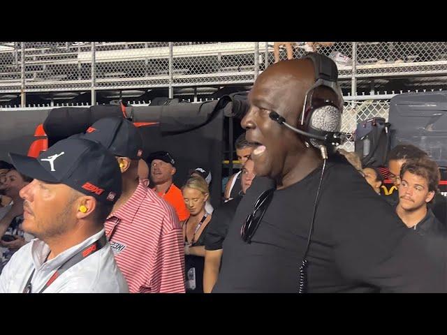 Michael Jordan Reacts to Huge Wreck at Daytona!