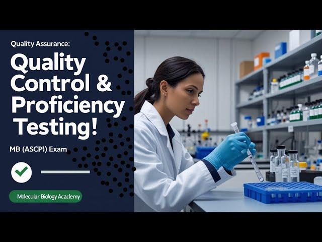 43. Struggling With the MB(ASCP) Exam? Learn the Secrets to Acing Quality Control & PT in Minutes!