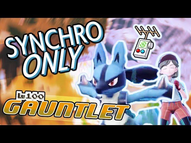 672 - Training a Pokémon to Lv. 100 using ONLY the Synchro Machine! The Lv. 100 Gauntlet