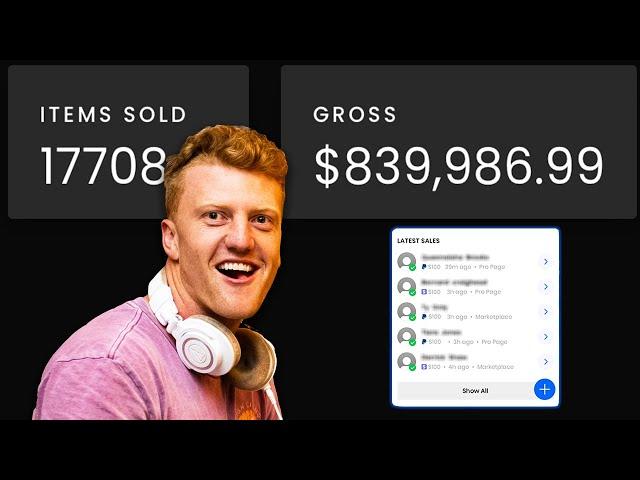 HOW I MADE $839,968.99 SELLING BEATS ONLINE (HOW TO MAKE A LIVING SELLING BEATS)