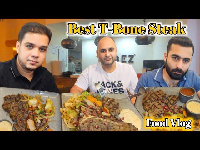 Food Vlog Manchester Bolton Best T- Bone Steak |@Tribez Steak & Grill Bolton