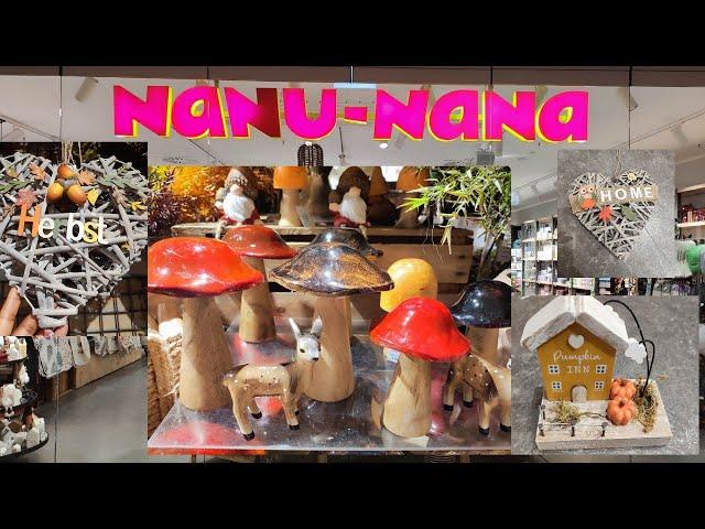 Nanu~Nana Herbst's Dekorationen #herbstdeko #herbst #halloweendecor #newfinds