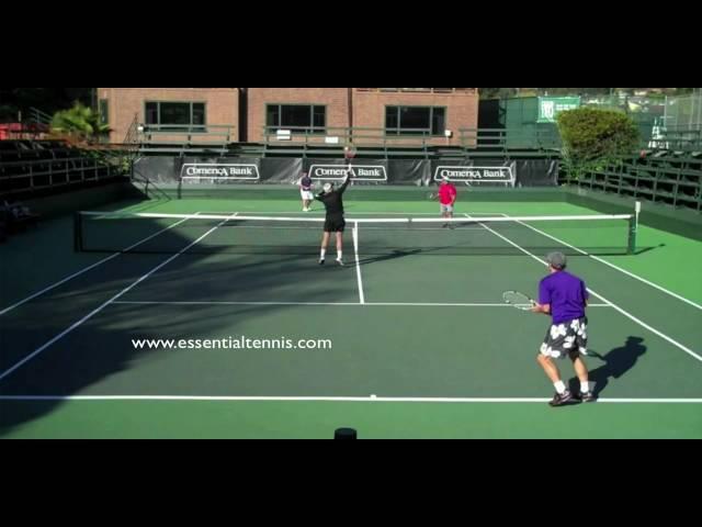 Tennis Doubles Strategy