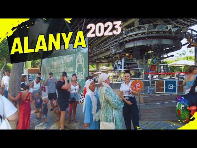 Alanya teleferik walking tour 2023 / Alanya Antalya Turkey holiday / turkey treval