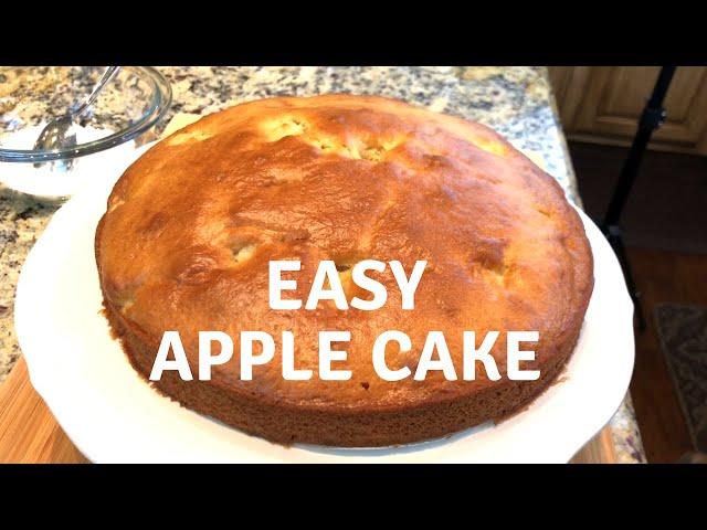 Easiest Apple Cake Recipe - Super Soft and Delicious Cake in 10 Minutes! 