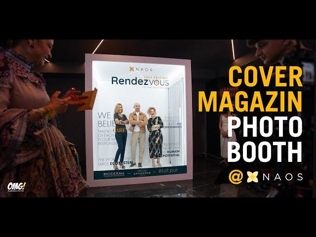  The Ultimate Cover Magazine Photo Booth Experience at NAOS Rendezvous in Dermatology 2024 