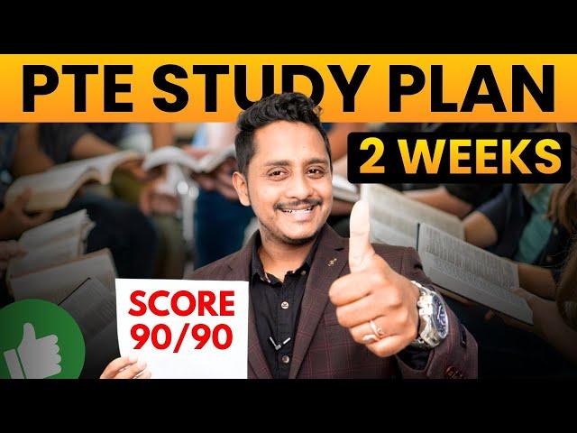 90 Overall in Just 2 Weeks - PTE All Module Study Plan | Skills PTE Academic