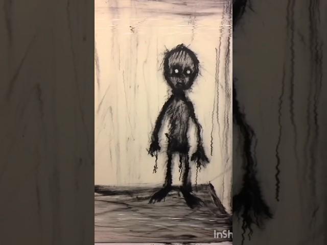 BE SAFE KIDS 🫥 #drawing #scary