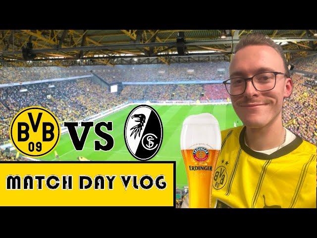 MATCHDAY VLOG - BORUSSIA DORTMUND VS SC FREIBURG - BUNDESLIGA - SIGNAL IDUNA PARK ️️