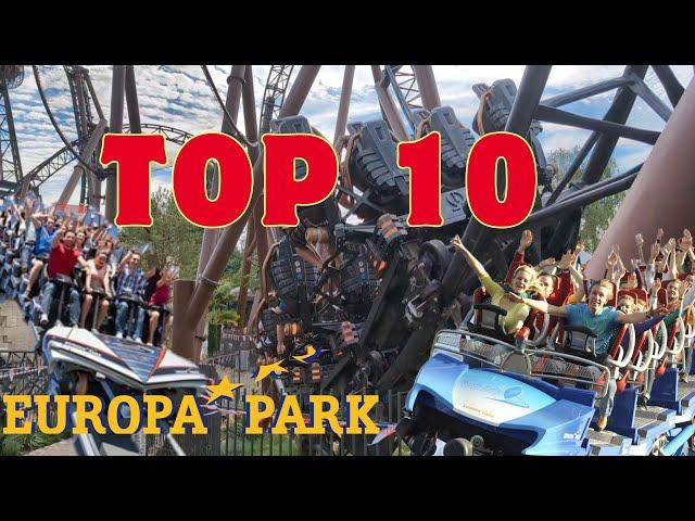 DAS sind die BESTEN ATTRAKTIONEN im Europa Park | TOP 10 | RANKING