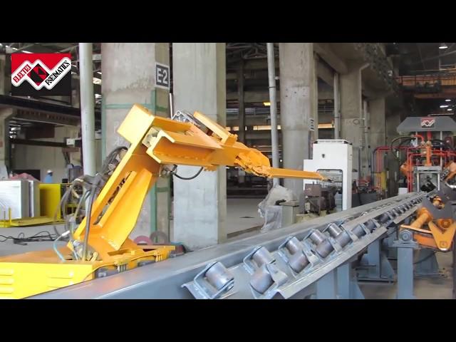 ElectroPneumatics & Hydraulics Angle Marking, Punching and Cropping Machine
