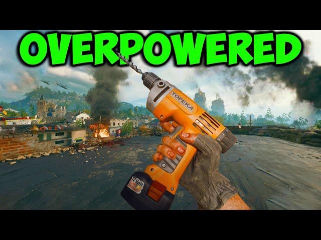 BO6 Zombies - The *NEW* POWER DRILL IS OVERPOWERED (Better Than knife)