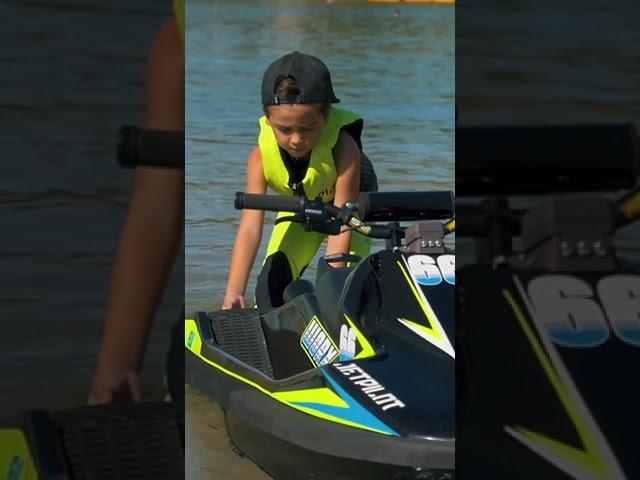 World's First Electric Kids Jet Ski!! 