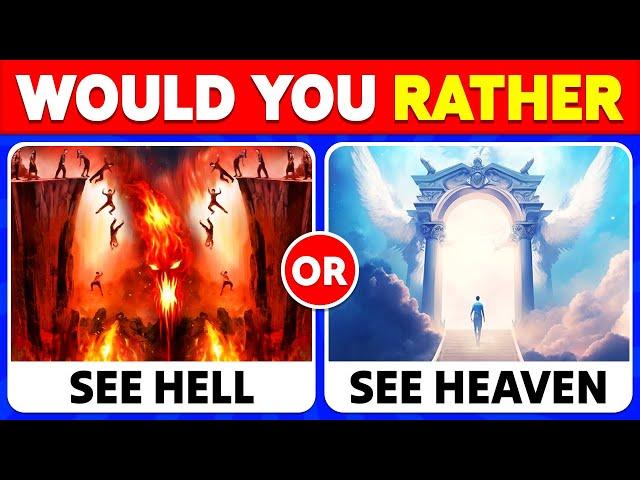 Would You Rather...? HARDEST Choices Ever! 