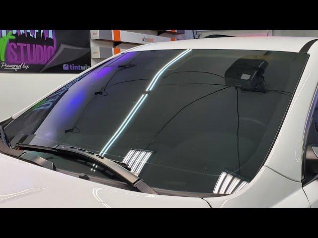  Carbon Windshield Tint // GMC Terrain Window Tint LIVE! @ Detroit Tint Studio