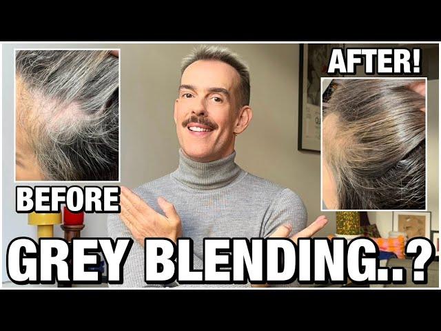 Blend away GREY without using permanent hair color! What is grey BLENDING and how to do it.