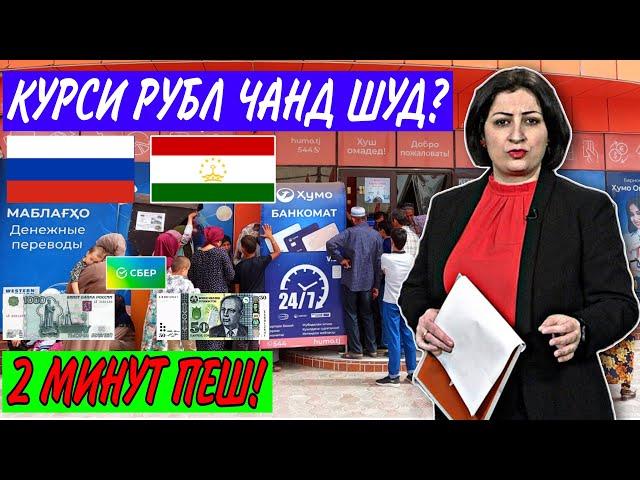 Курси Руси Дар Точикистон 16.10.2024 Курби Асъор Имруз Курси Имруза, Курси Рубл