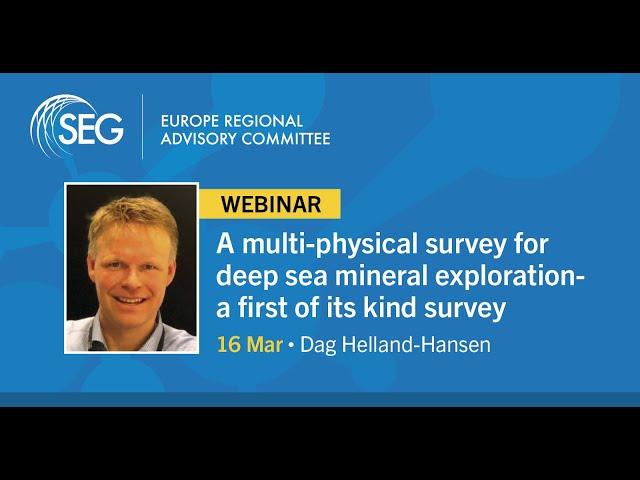 Multi-physical survey for deep sea mineral exploration