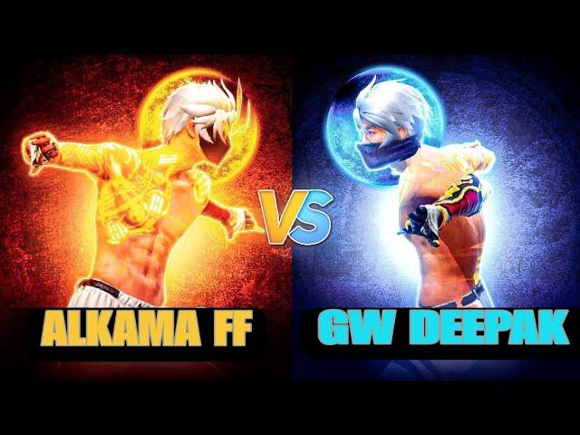 ALKAMA FF VS GW DEEPAK |TECNO SPARK 7PRO VS POCO X3 PRO